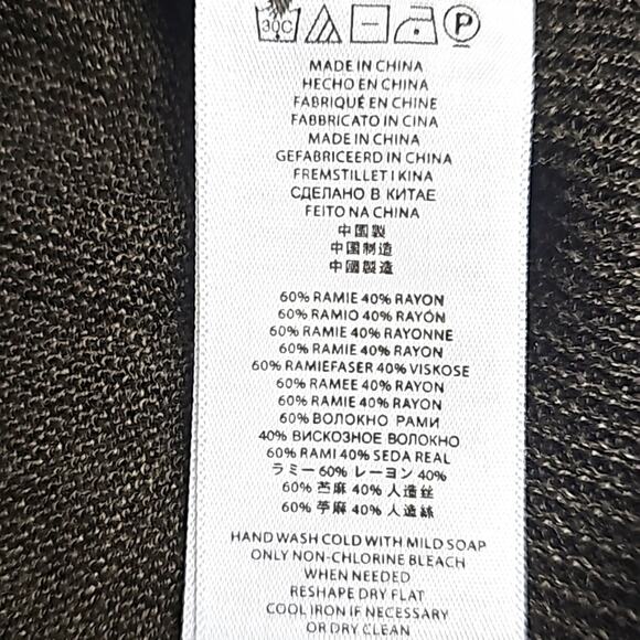 Michael Michael Kors for Macys Rich Olive Open Front Cropped Sweater Sz 1X (NWT) - Picture 10 of 12